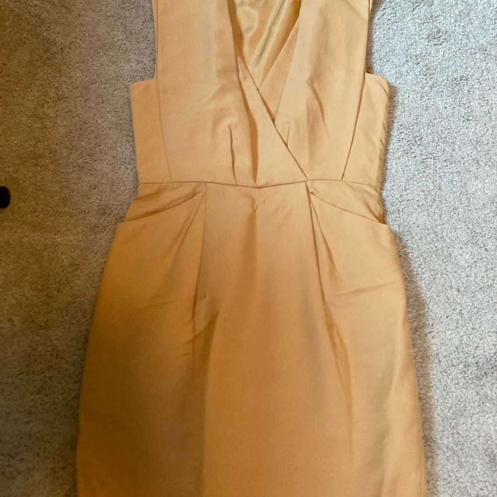 Gorgeous Philip Pline yellow dress. Can be formal or worn more casual with heels